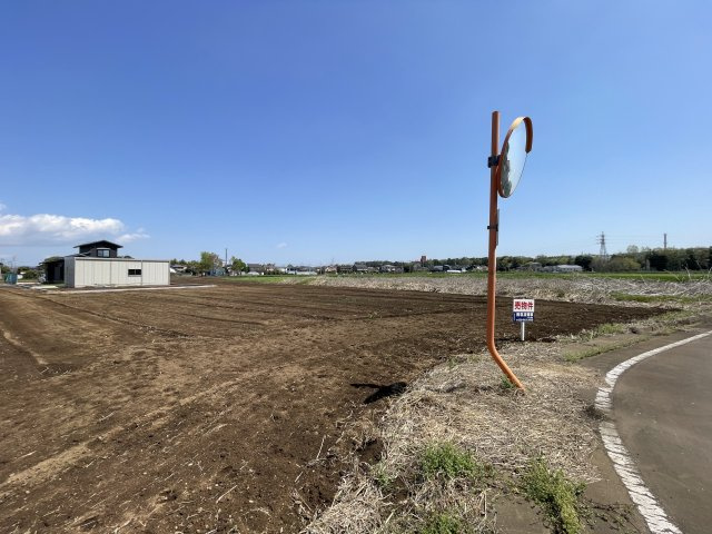 つくば市上原　１５０坪の敷地の外観