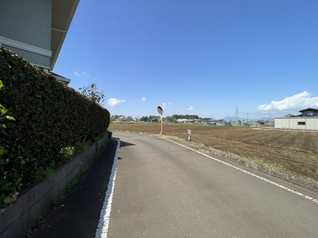 つくば市上原　１５０坪の敷地のその他|前面道路