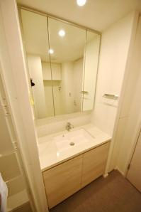 ザ・パークハビオ日本橋馬喰町の独立洗面台