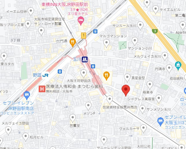 【地図】 | S-RESIDENCE福島玉川Uno