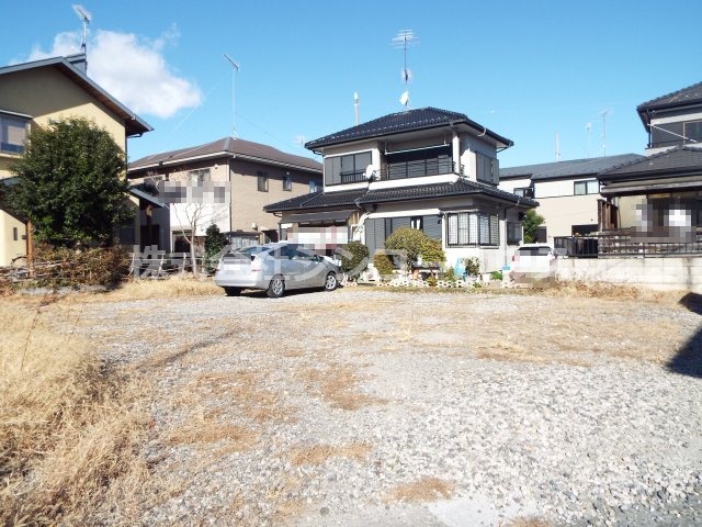 【外観】 | 久喜市伊坂南　住宅用地 | 接道長さは約19.1メートル。駐車にも安心の間口があります！