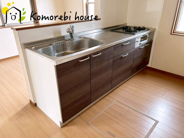 さいたま市北区奈良町　中古一戸建てのキッチン|きれいなキッチンです