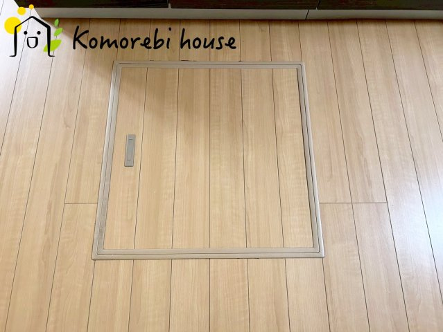 さいたま市北区奈良町　中古一戸建ての内装|床下収納です