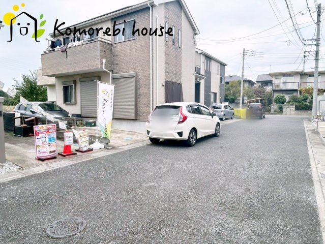 さいたま市北区奈良町　中古一戸建ての前面道路含む現地写真|前面道路含む現地写真です