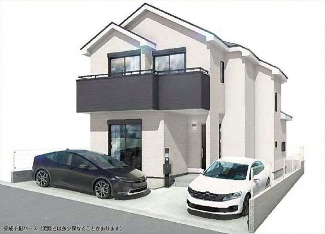 【横浜市保土ケ谷区川島町763-16新築戸建て】★仲介手数料無料★（川島小学校・西谷中学校）の外観パース