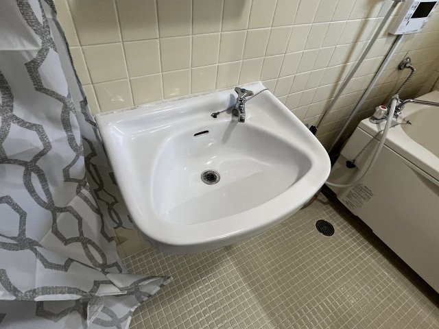 SAKAMAKI MANSHION　A棟の洗面所