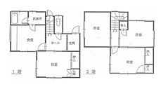 【間取り】 | 南区皆実町６丁目