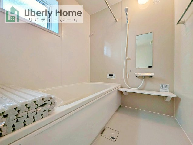 ひたちなか市稲田10期　新築戸建　7号棟の浴室