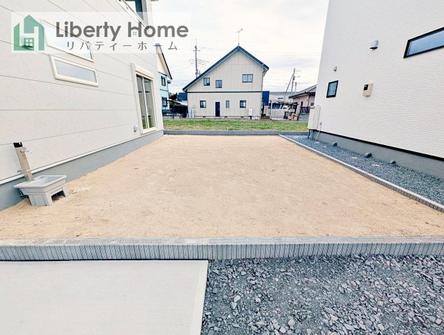 ひたちなか市稲田10期　新築戸建　7号棟の庭