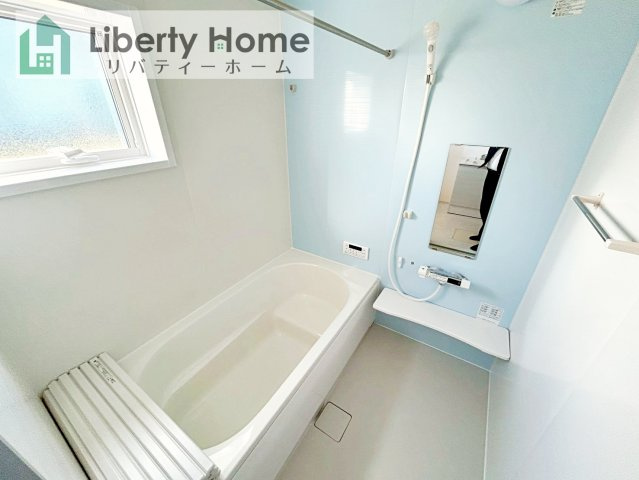 ひたちなか市稲田10期　新築戸建　6号棟の浴室