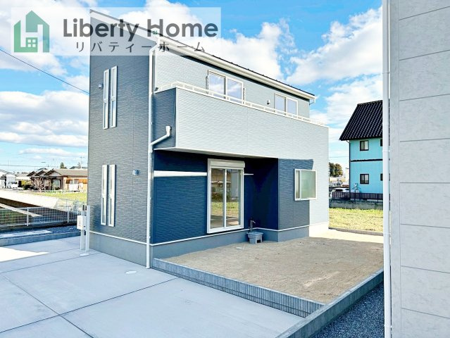 ひたちなか市稲田10期　新築戸建　6号棟の外観|ご予約をいただければ、『平日の空いた時間』『周辺物件まとめて見たい』『1件だけ見たい』ももちろん可能です♪
お気軽にお問合せください♪