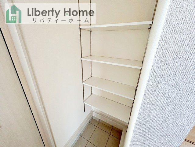 ひたちなか市稲田10期　新築戸建　6号棟の収納