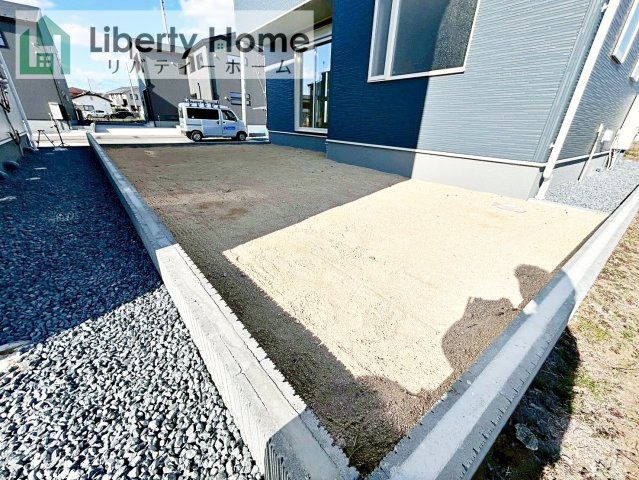 ひたちなか市稲田10期　新築戸建　6号棟の庭