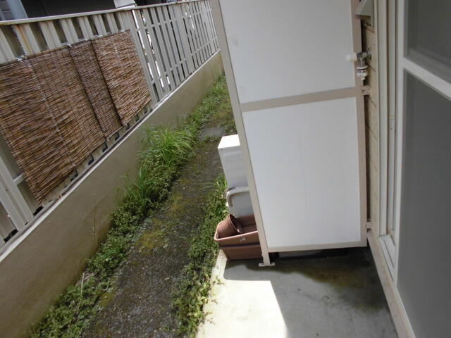 洗濯機置き場です