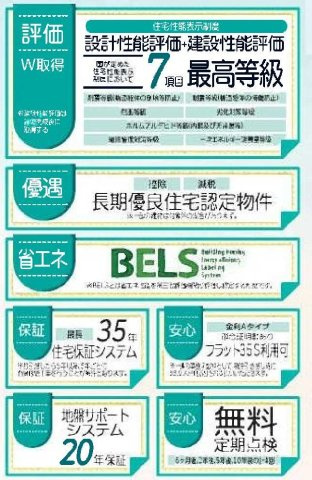 【駅近じゃないとダメですか？】バス便だから叶う、この広さと静けさ。17帖LDKのゆとりある暮らし★仲介手数料無料★の構造・工法・仕様