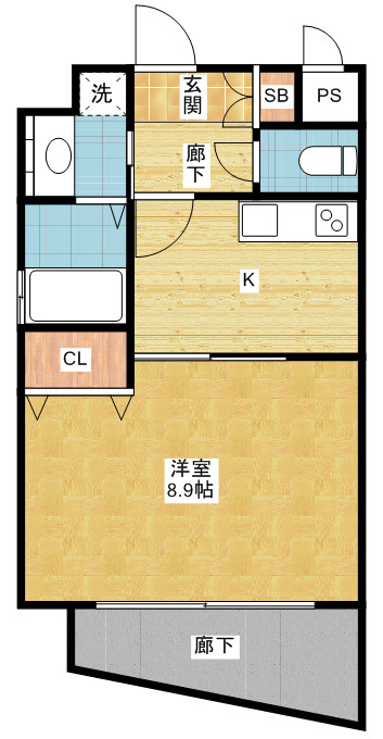 ル・シャンパーニュ|名古屋市の賃貸ならMy賃貸の間取り|ル・シャンパーニュ