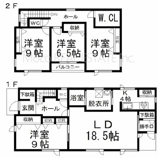 【間取り】 | 北見市南仲町中古住宅