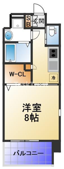【間取り】 | フォレストグレイス城東京橋Ⅰ