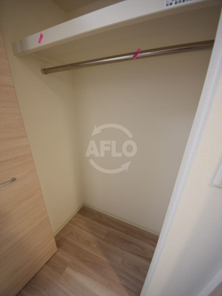 プレサンス心斎橋レヨンの収納|プレサンス心斎橋レヨン　クローゼット