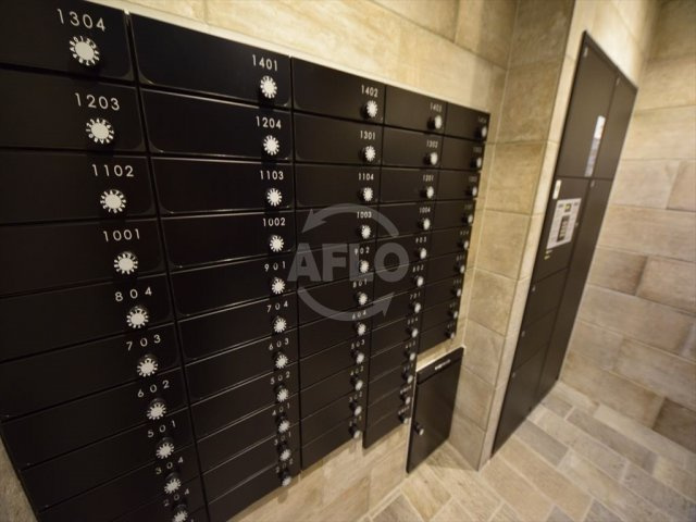 プレサンス心斎橋レヨンのその他共用部分|プレサンス心斎橋レヨン　郵便受け