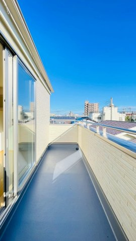 浜町のバルコニー