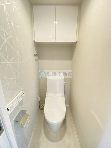 文京区白山４丁目の賃貸マンションのトイレ