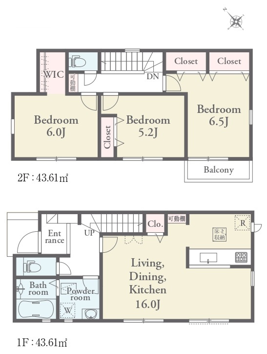 LIGNAGE　あきる野三内第1期全3棟　1号棟