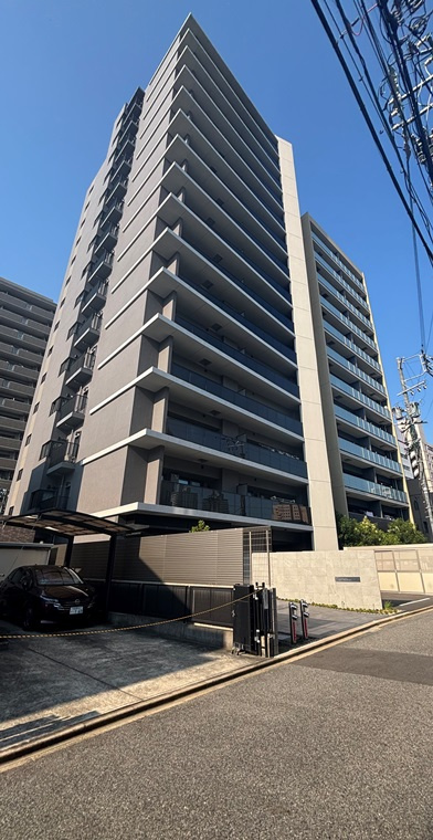 オープンレジデンシア葵ザ・プレイスの外観