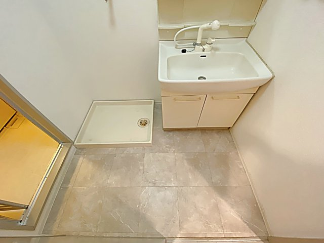 グランシャリオの洗面所|スペースが確保できる洗面所です