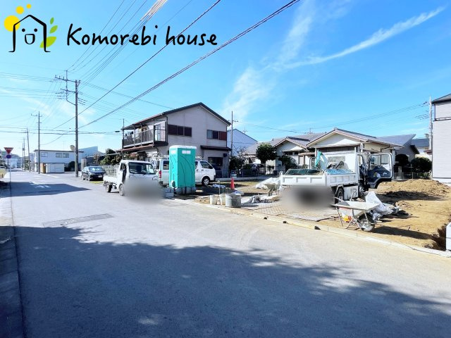 さいたま市北区吉野町2丁目217番　新築一戸建て　Cの前面道路含む現地写真|2025/11/15　撮影