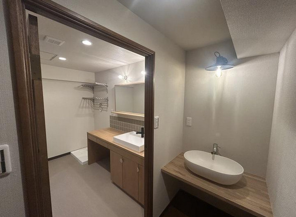 【独立洗面台】