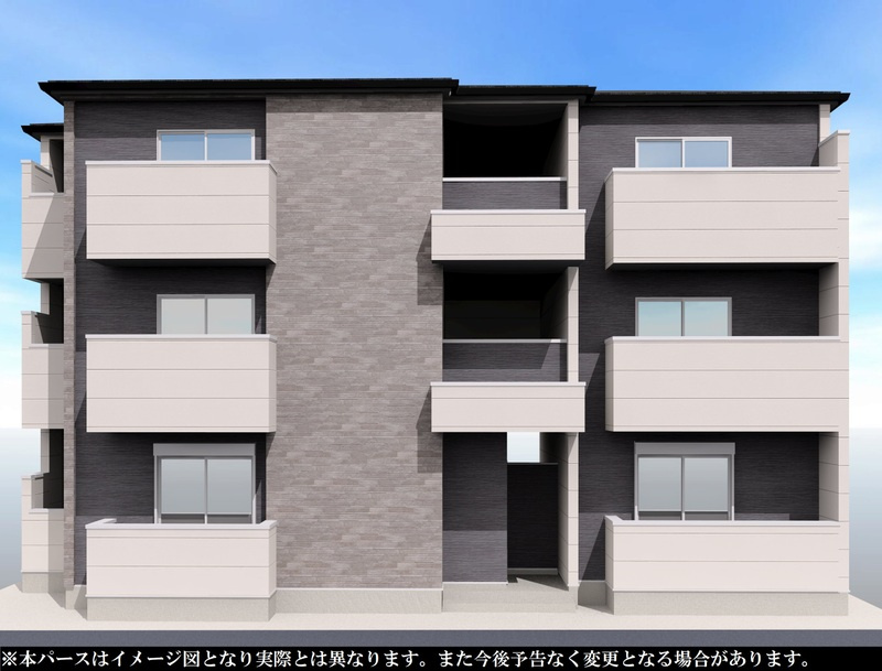 KEIAI RESIDENCE　中浦和の外観パース