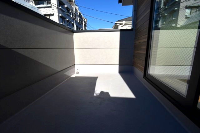 石神井台8丁目・新築戸建・1号棟のバルコニー