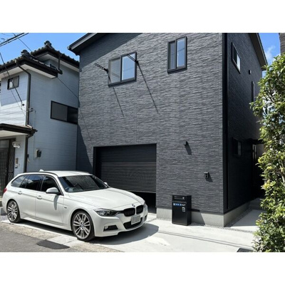 【外観パース】 | 今泉ガレージ付き戸建て