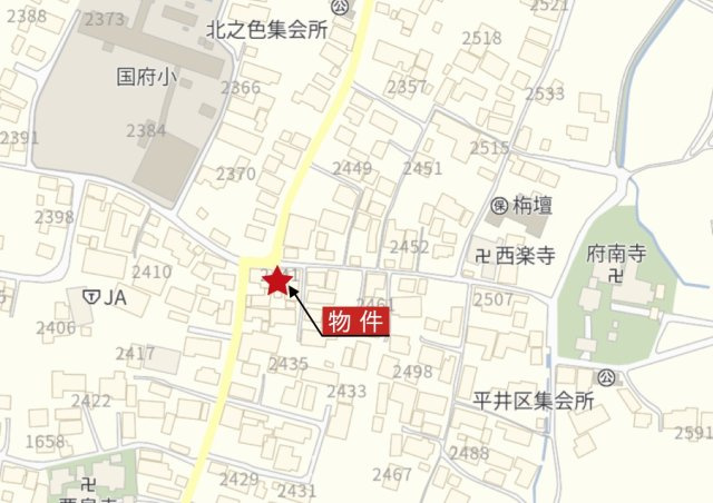 鈴鹿市国府町の地図|詳細Map
