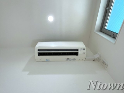 【設備】 | pavillonhonnêtebiwajima | エアコンです