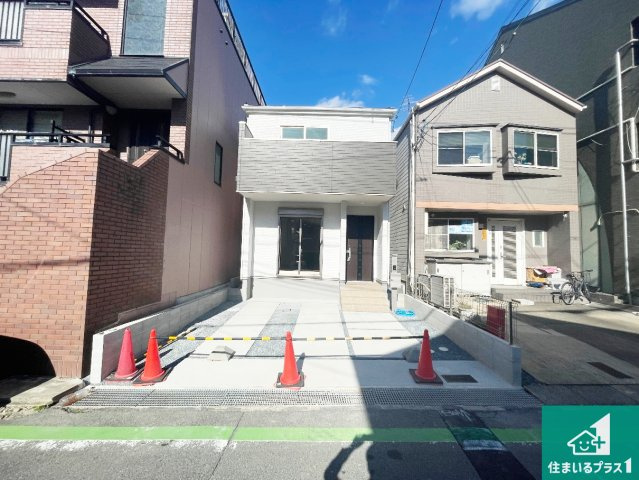 宇治市開町　第1期　新築一戸建ての外観|お客様に長く安心して住んでいだだける事にこだわった家づくり！住んでからのアフターサービスにもしっかりと取り組んでいます！