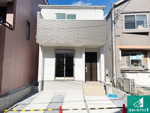 宇治市開町　第1期　新築一戸建ての外観|安心の10年保証！外観を美しく保ち、雨水で汚れを落とします！気になることがありましたら、お気軽にお問い合わせください！