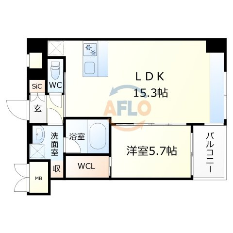 プレジオ長田の間取り|プレジオ長田　間取り