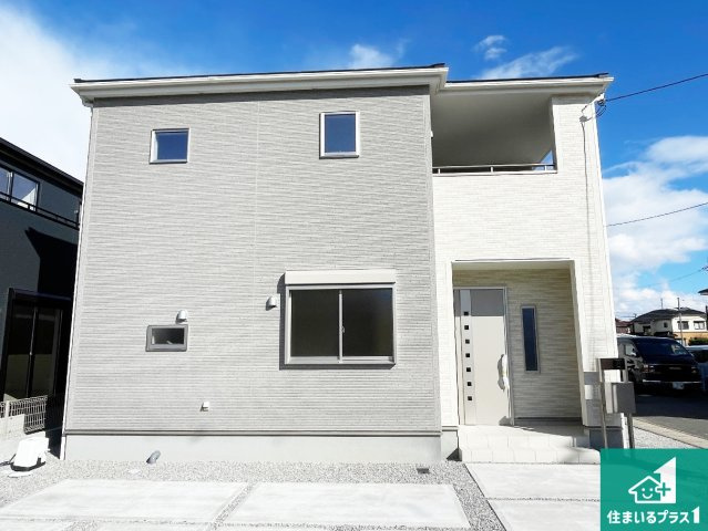 近江八幡市音羽町　新築一戸建ての外観|安心の10年保証！外観を美しく保ち、雨水で汚れを落とします！気になることがありましたら、お気軽にお問い合わせください！