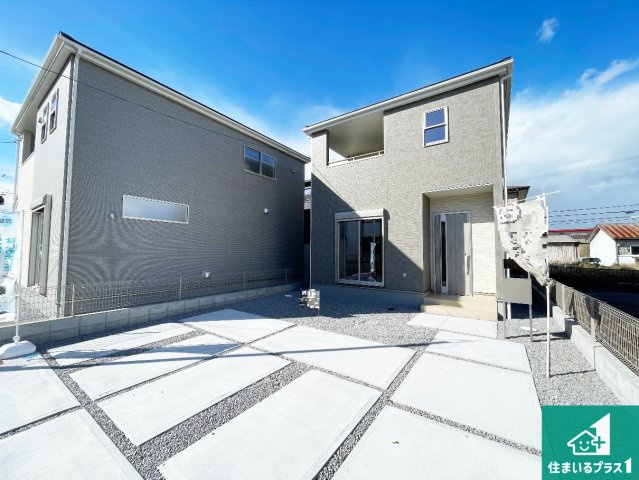 近江八幡市音羽町　新築一戸建ての外観|安心の10年保証！外観を美しく保ち、雨水で汚れを落とします！気になることがありましたら、お気軽にお問い合わせください！