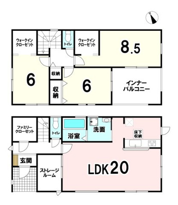 【外観】 | 【20万円ｷｬｯｼｭﾊﾞｯｸ対象物件】リーブルガーデン平群町椿井第2 全2棟 2号棟 | 施工例写真