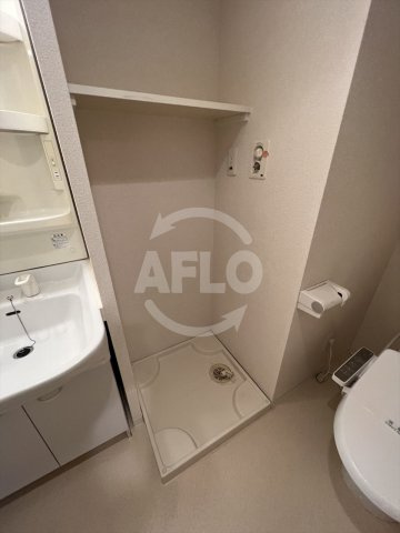 メゾン夕陽ヶ丘の設備|メゾン夕陽ヶ丘　洗濯機置場