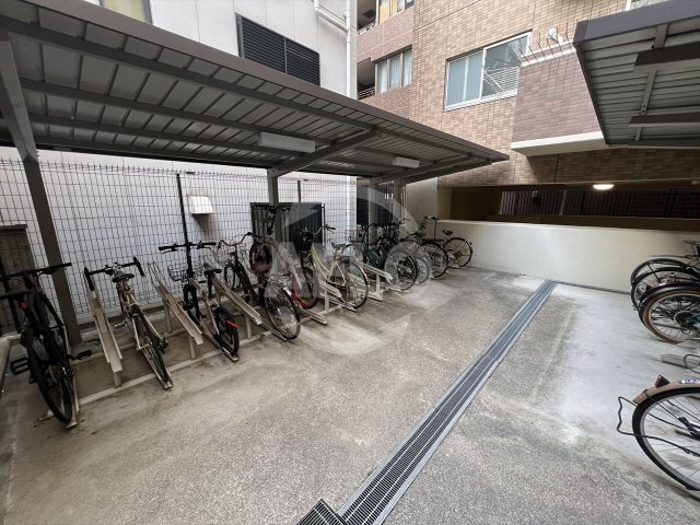 メゾン夕陽ヶ丘のその他共用部分|メゾン夕陽ヶ丘　駐輪場