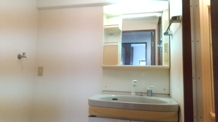 フロンティア・ウィンの独立洗面台