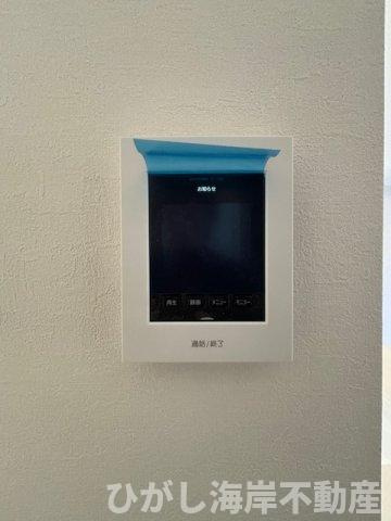 茅ヶ崎市南湖5丁目　新築戸建　全２棟のセキュリティ|TVモニター付きインターフォン