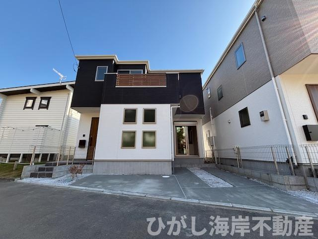 茅ヶ崎市南湖5丁目　新築戸建　全２棟の外観パース|イメージパスですので実際のものと多少異なります    　
