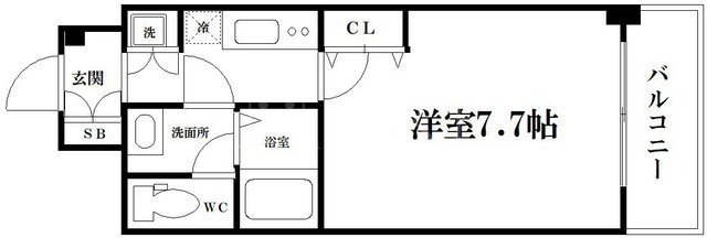 ジュネーゼプレシャス森ノ宮の間取り