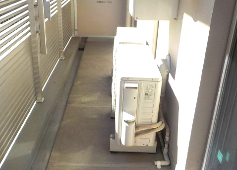 ウィルテラス滝野川のバルコニー