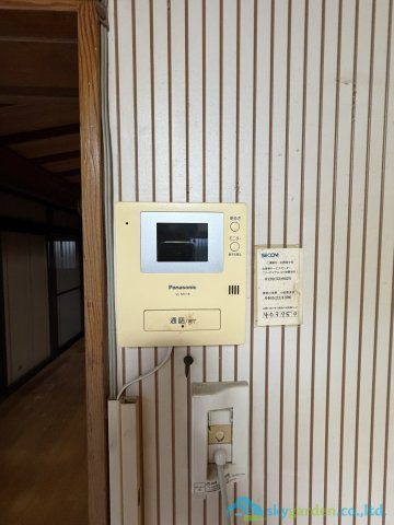 小田原市小八幡4丁目　中古戸建の防犯設備